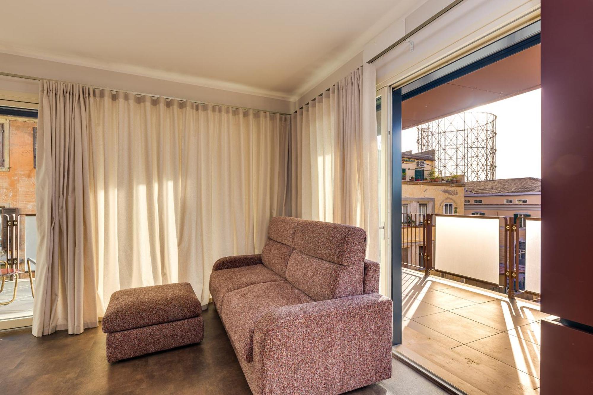 Gasometer Urban Suites Rome Exterior photo A curtain