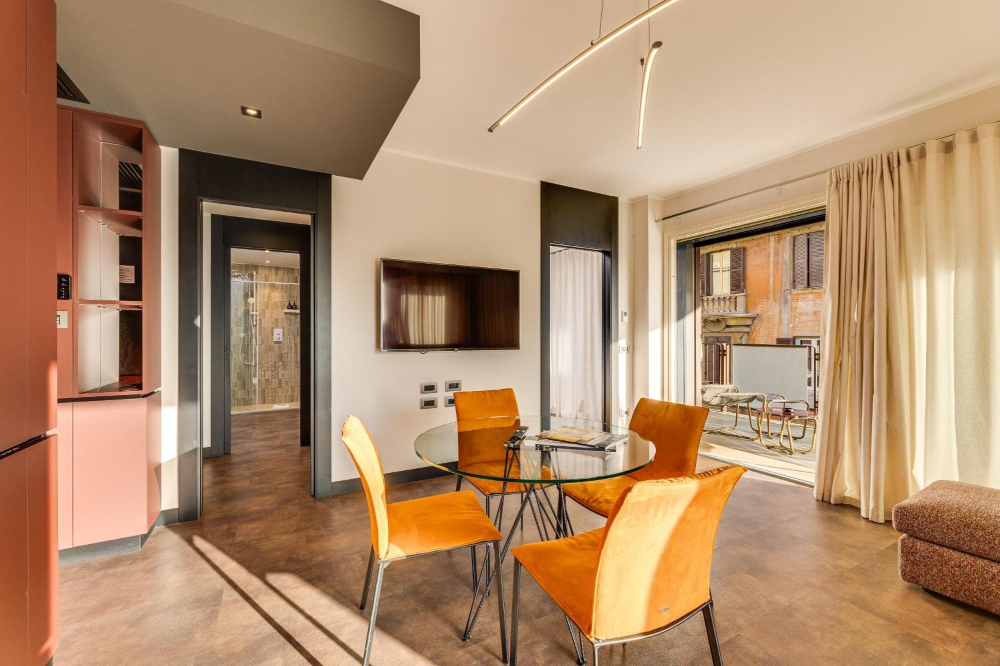Gasometer Urban Suites Rome Exterior photo A typical apartment interior