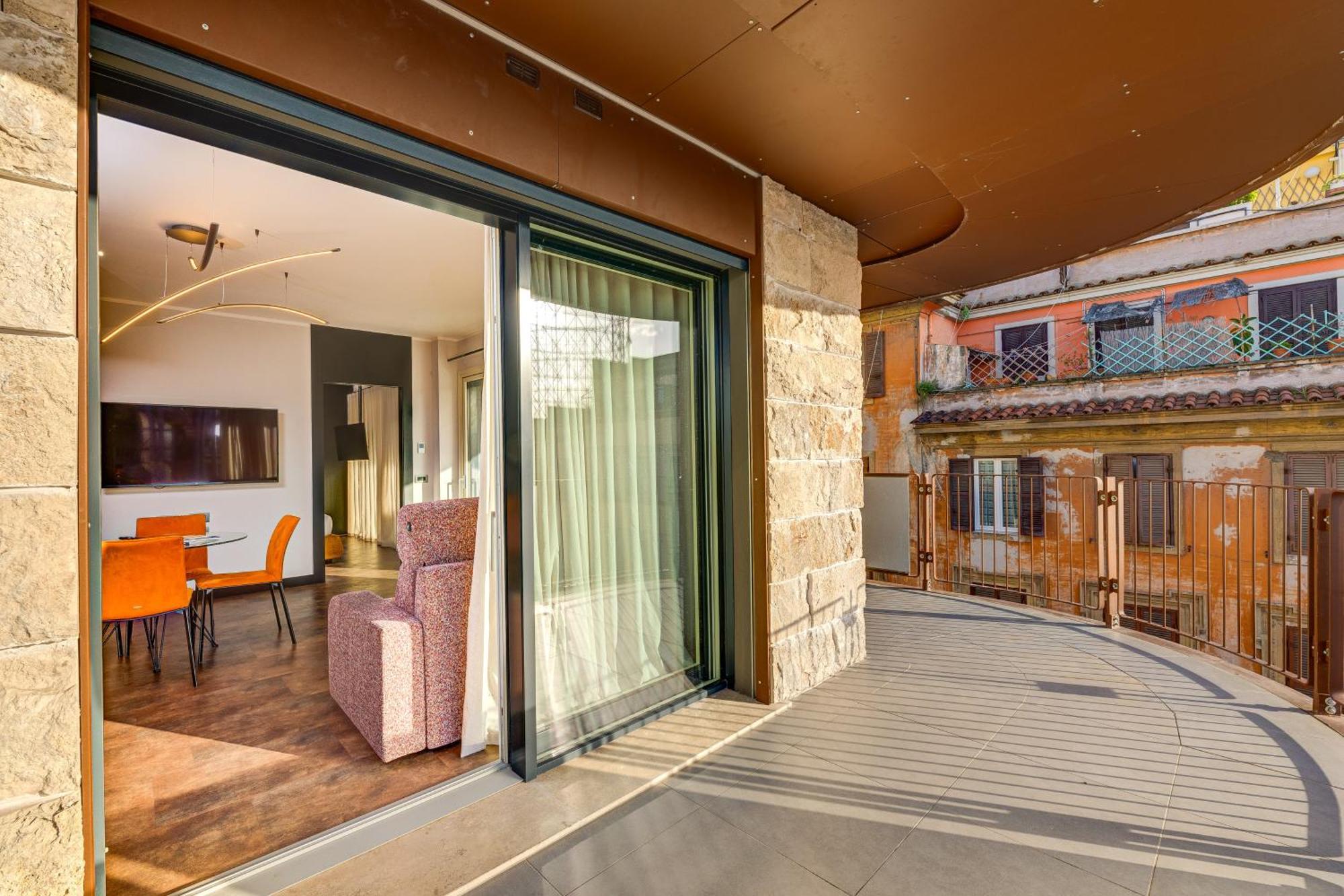 Gasometer Urban Suites Rome Exterior photo The interior of the hotel